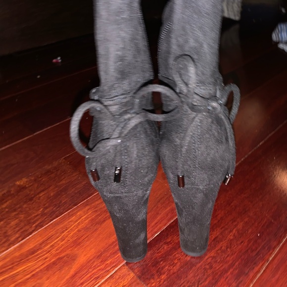 Franco Sarto Over The Knee Womens Heels - Picture 3 of 7